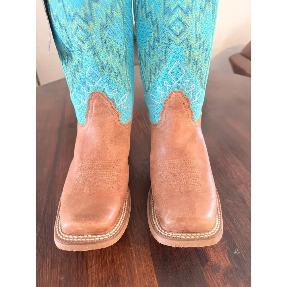 New With Tags Nocona Cowboy Genuine Leather Boots Men's Size 10